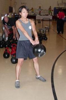 kettlebell training women